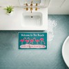 Stupell Industries Flamingo Beach Greetings Printed Plush Bath Mat And Bath Rug, Design By Darlene Seale, 18"X30" - 4 of 4