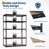 Garage Shelving, 5-Tier Heavy Duty Garage Shelving, Storage Shelves Adjustable Height, Metal Shelves - 4 of 4