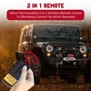 13800lbs Electric Vehicle Winch, Waterproof IP67 80ft Steel Cable Truck Winch with Wireless Handheld Remote, 12V Power Winch for Towing UTV Off Road - 3 of 4