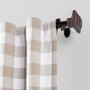 Elrene Farmhouse Living Buffalo Check Single Window Curtain Panel - Elrene Home Fashions - 2 of 4