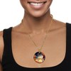 Ross-Simons Italian "The Kiss" Murano Glass Multi-Strand Necklace With 18kt Gold Over Sterling Size 18 - 2 of 4
