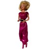 Doll Clothes Superstore Glam Pink Metallic Open-Back Dress with Two Pairs of Shoes for Barbie & 11.5" Dolls - 2 of 4