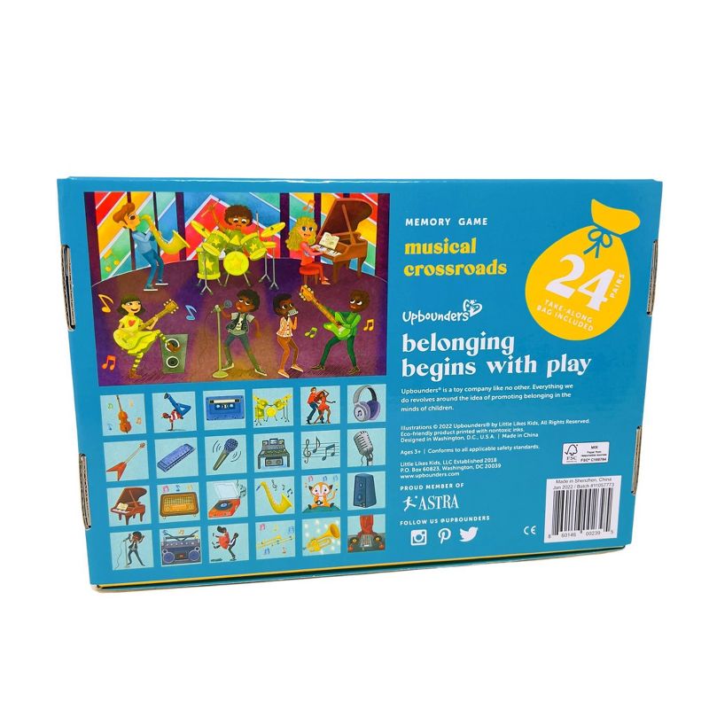 Upbounders by Little Likes Kids Musical Crossroads Memory Game, 4 of 8