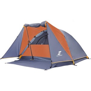 Cesicia 6 FT Orange 2 Person Camping Tent - 1 of 4