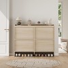 Acekool Flip Drawer Shoe Cabinet with Adjustable Shelves, Hidden Shoe Organizer for Entryway - 3 of 4