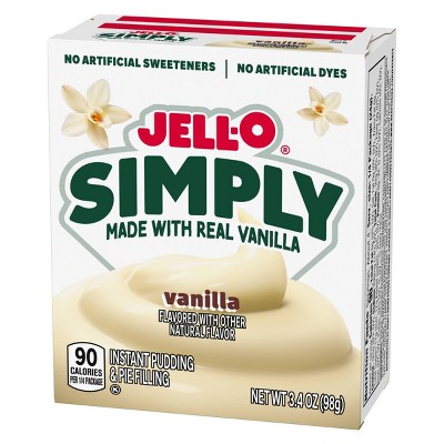 JELL-O Simply Vanilla Pudding - 3.4oz
