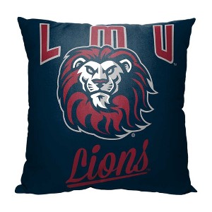 NCAA Loyola Marymount Lions Alumni Throw Pillow 18x18 Inches - 1 of 2