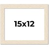 PosterPalooza | 15x12 Wide Barnwood Picture Frame, UV Acrylic, 6 Finishes - Grey, Brown, White, and Black - 2 of 4