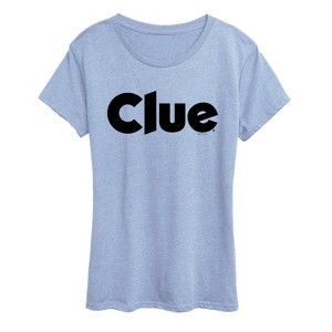 Women's - Clue - Clue Logo Short Sleeve Graphic T-Shirt - 1 of 3