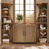 Tribesigns 73.2" Tall Corner Bookcase, 6-Tier Corner Shelf Bookshelf Display Shelf Plant Stand for Living Room, Bedroom, Home Office - 4 of 4