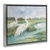 Stupell Industries Wild Egrets in Marshland Black Framed Floater Canvas Wall Art - 3 of 4