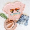 Simply Sage Market Women's Boho Summer Time Sunglassess Short Sleeve Graphic Tee - 3 of 3