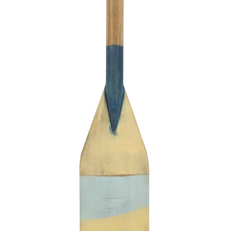 Wooden Paddle Novelty Canoe Oar Wall Decor with Arrow and Stripe Patterns Multi Colored - Olivia &#38; May, 3 of 7