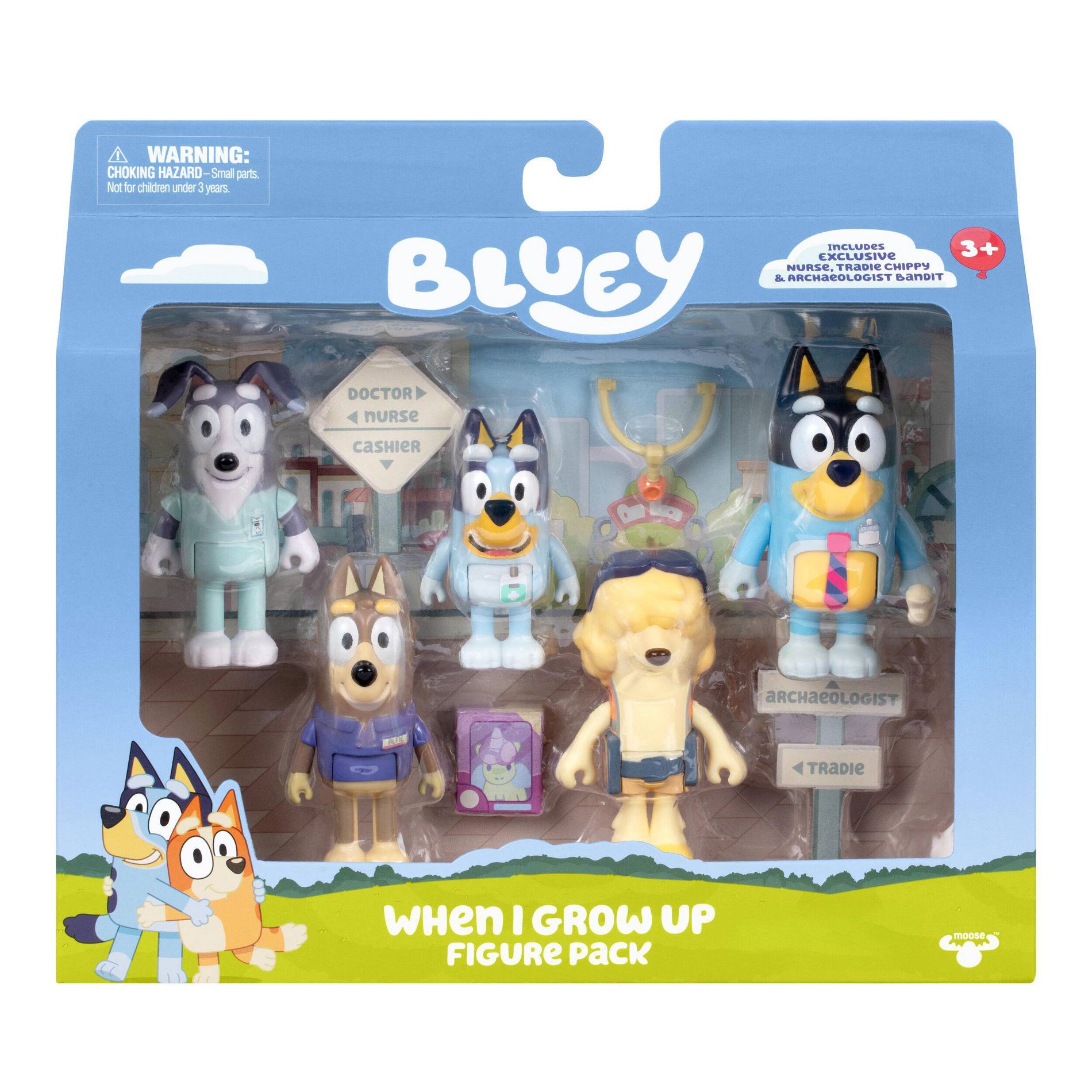 Bluey When I Grow Up Figure Pack Exclusive