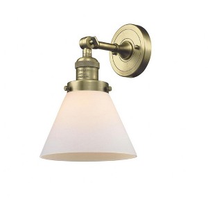 Cone - 1 Light Wall Sconce In Industrial Style-10.5 Inches Tall and 8 Inches Wide - 1 of 1