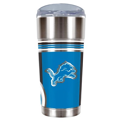 NFL Detroit Lions 18oz Geometric Travel Tumbler