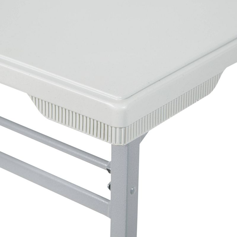 Resin Training Multi Purpose Table Light Gray - OSP Home Furnishings, 6 of 8