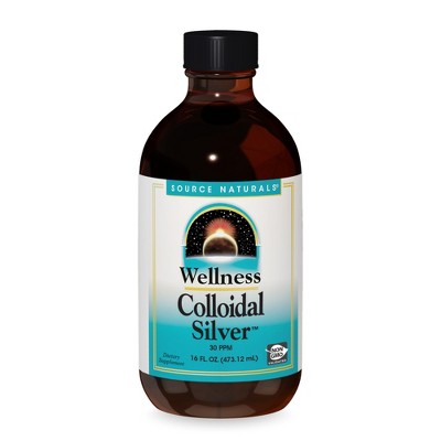 Wellness Colloidal Silver 30 ppm by Source Naturals, Inc.  -  16 oz Liquid