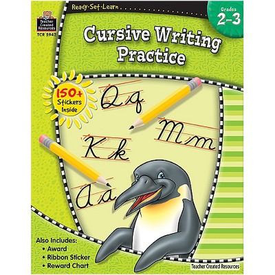 Cursive Writing Practice Book (flash Kids Harcourt Family Learning) -  (paperback) : Target