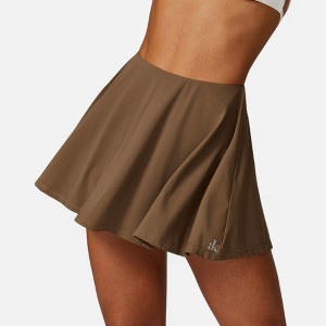 Anna-Kaci Active Women's High Waist Flowy Athletic Skirt with Built-In Shorts - 1 of 4