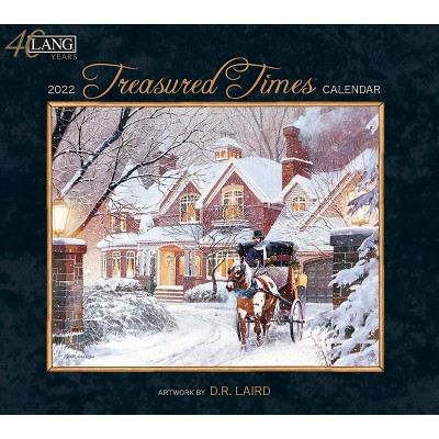 2022 Wall Calendar 12 Month 13.4"x24" Treasured Times - Lang