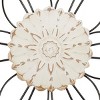 Set of 2 Metal Floral Wall Decors Black - Olivia & May - 3 of 4