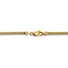 Black Bow Jewelry 3.7mm 14k Yellow Gold Solid Franco Chain Bracelet - 3 of 4