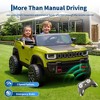 Jojoka 24V Licensed Ride on Car for Big Kids, 2-Seater Electric Truck with Remote Control, 3 Speeds, Music & LED Lights - 3 of 4