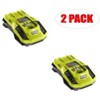 Ryobi 18 Volt P117 Dual-chemistry Lithium Ion Charger (2 Pack) # 140173004-2PK - 2 of 4