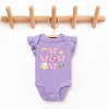 The Juniper Shop Coquette Beach Chart Flutter Sleeve Bodysuit - 18M - Lavender - 2 of 4