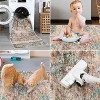 Area Rugs for Living Room Bedroom Non Slip Machine Washable Soft Vintage Rugs Low Pile Large Rug for Dining Room Office Nursery Carpets Home Decor - 4 of 4
