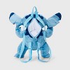 Kids' Stitch Plush 16" Backpack - Blue - 3 of 4