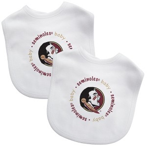 BabyFanatic Baby Apparel Set - Bibs 2 Pack - NCAA Florida State Seminoles - 1 of 4