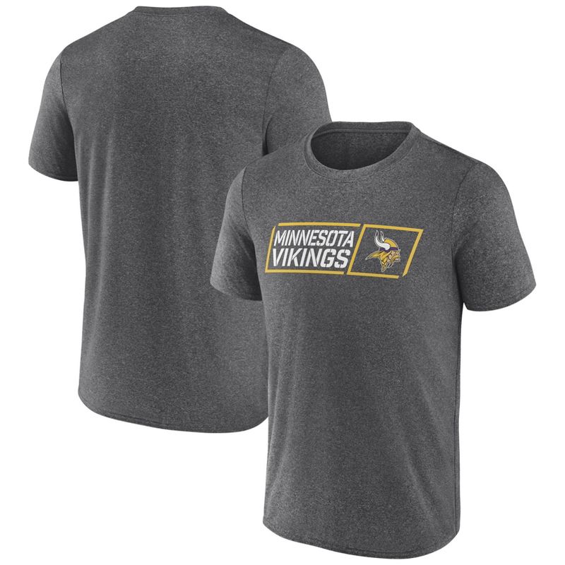 NFL Minnesota Vikings Men&#39;s Quick Tag Athleisure T-Shirt, 1 of 4