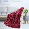 PiccoCasa 330 GMS Microfiber Polyester Luxury Flannel Fleece Soft Bed Blankets - 2 of 4