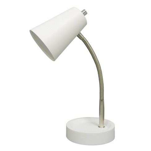 Led Task Table Lamp White Includes Energy Efficient Light Bulb