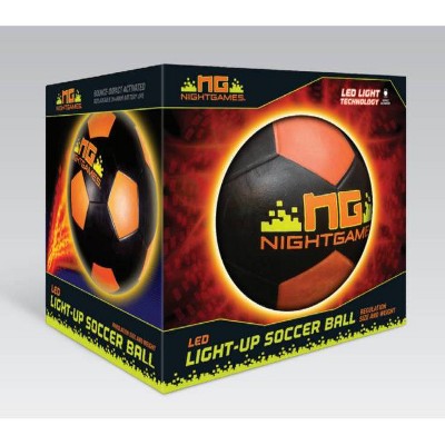 Night Games LED Light Up Size 5 Soccer Ball