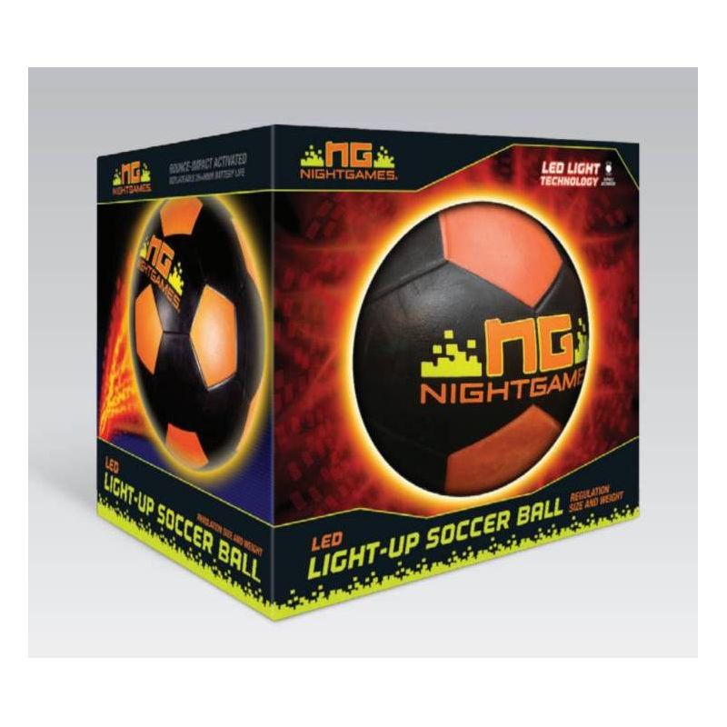 Night Games LED Light Up Size 5 Soccer Ball, 4 of 6