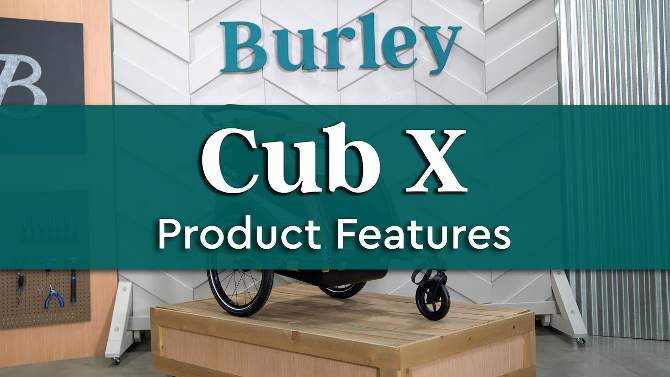 Burley Cub X Kids&#39; Bike Trailer, 2 of 14, play video
