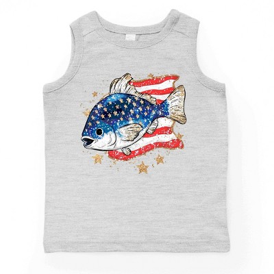 Simply Sage Market Patriotic Fish Toddler Tank