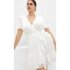 Women's Plus Size Sweet Lace Dress - ivory | CITY CHIC - 3 of 4