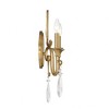 Savoy House Fairchild 2 - Light Wall Light in  Warm Brass - 3 of 4