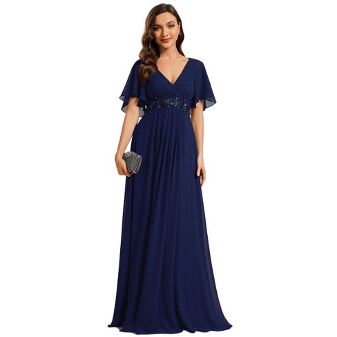 Navy Blue Plus Size Formal Dresses Ee01960 16 Target