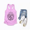 Simply Sage Market Women's Sunrise Sunburn Sunset Repeat Beachscape Racerback Graphic Tee - 2 of 2