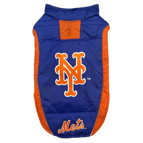 Pets First NY Mets Puffer Pet Vest, Size: Large | Nylon PetSmart