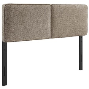 Modway Lindee Boucle Fabric King Headboard - 1 of 4