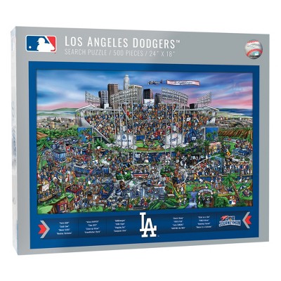 MLB Los Angeles Dodgers 500pc Find Joe Journeyman Puzzle