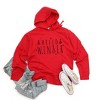 Simply Sage Market Women's Graphic Hoodie Hello Winter Trees - 2 of 3