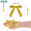 Unique Bargains Polyester Multipurpose Use Durable Flexible Gift Wrap Bows 50 Pcs - 3 of 4