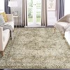 Vintage Area Rugs for Living Room, Washable Carpet Indoor Non Slip Large Area Rugs, Soft Low Pile Rug Foldable Floor Rug - 3 of 4